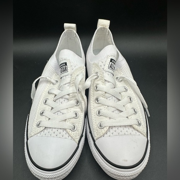 Converse Chuck Taylor All Star Shoreline Knit Junior size 3 Slip-On Shoes White - Picture 2 of 6